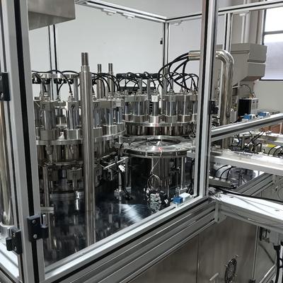 Dobra cena. Single Pull Ring Cap Assembly Machine 4500-16000pcs/hr PLC Control w Internecie