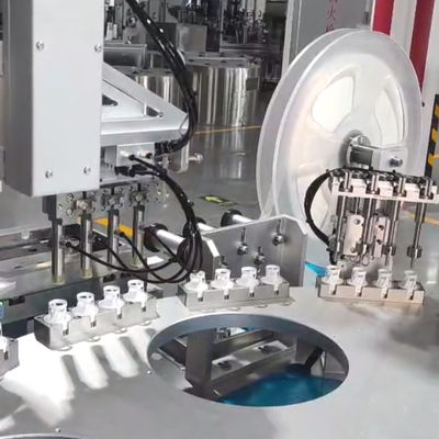 Fully Automatic Desiccant Cap Assembly Machine with 1500-8500pcs/hr Speed 2000kg Weight and 4kw/hr Power