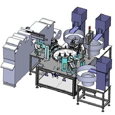 Dobra cena. Iodophor Cap Automated Assembly Machine By servo-drive Vibrating Disk Way Into Stainless Steel Material Dobra wydajność w Internecie