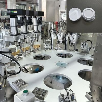 Wymagania dotyczące kontroli glukozy we krwi Strip Bottle Cap Automatic Assembly Machine Materiał ze stali nierdzewnej