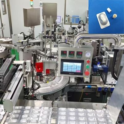 Dobra cena. Kwalifikowany produkt z silnikiem serwo mechanicznym Maszyna montażowa produktów medycznych do pokrycia jodoforem i pokrycia dezynfekcyjnego ze stali nierdzewnej i stopem aluminium w Internecie