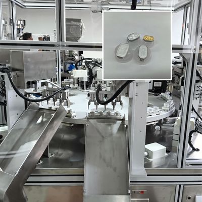 Niestandardowa automatyczna maszyna do laminowania kapsli infuzyjnych wykonana ze stali nierdzewnej z grubym blatem