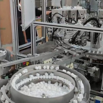 Maszyna do montażu kapsli osuszających z 99% wskaźnikiem satysfakcji, sterowaniem PLC i detekcją czujnika fotoelektrycznego dla zautomatyzowanych linii produkcyjnych